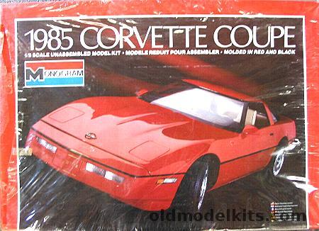 Monogram 1/8 1985 Chevrolet Corvette Coupe, 2608 plastic model kit